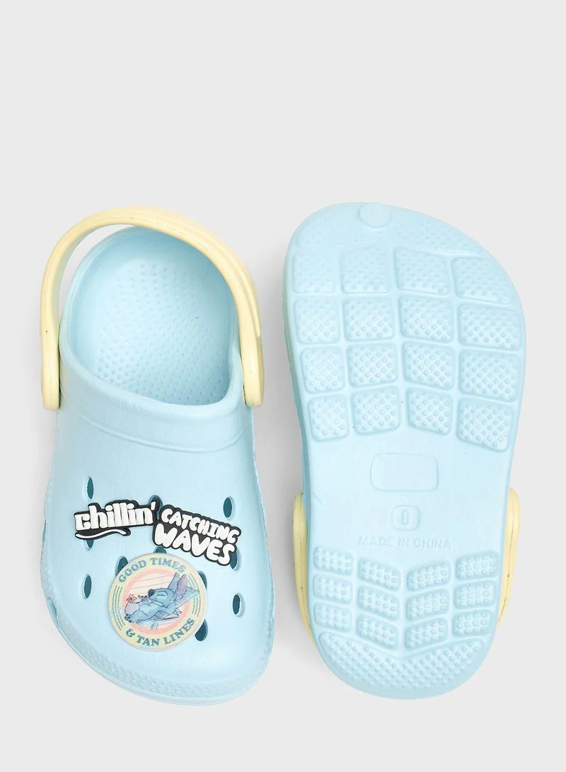 ديزني Kids Disney Printed Clogs
