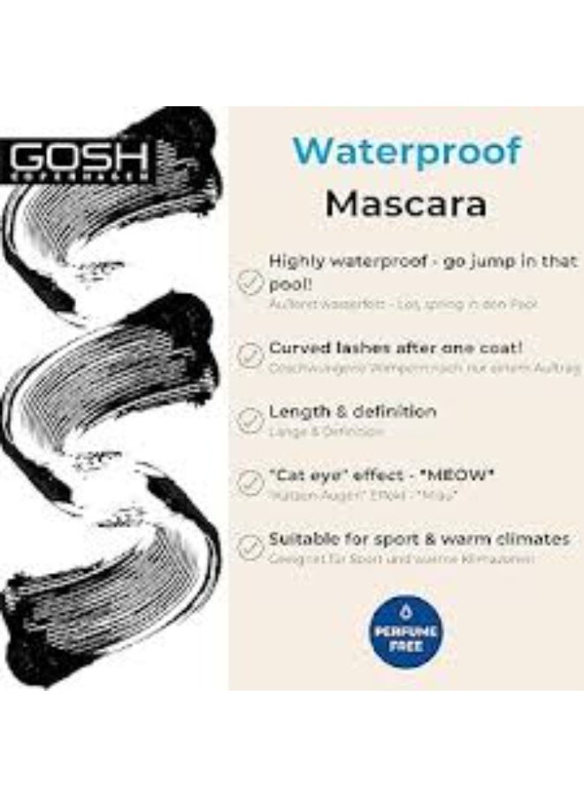 جوش ماسكارا Gosh Catchy Eyes المقاومة للماء باللون الأسود 8 مل - Image 4