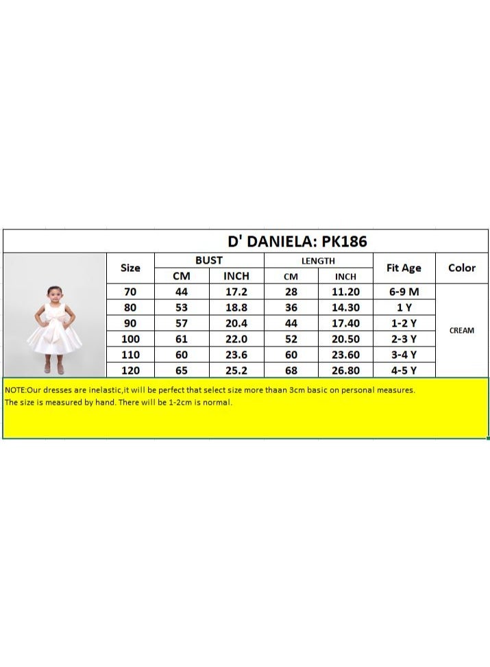 D'Daniela Bow Satin Dress - Image 4