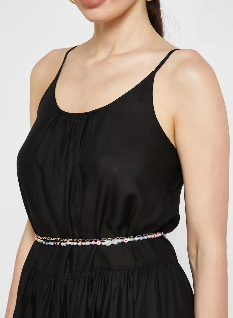 VERO MODA Beaded Waist Chain