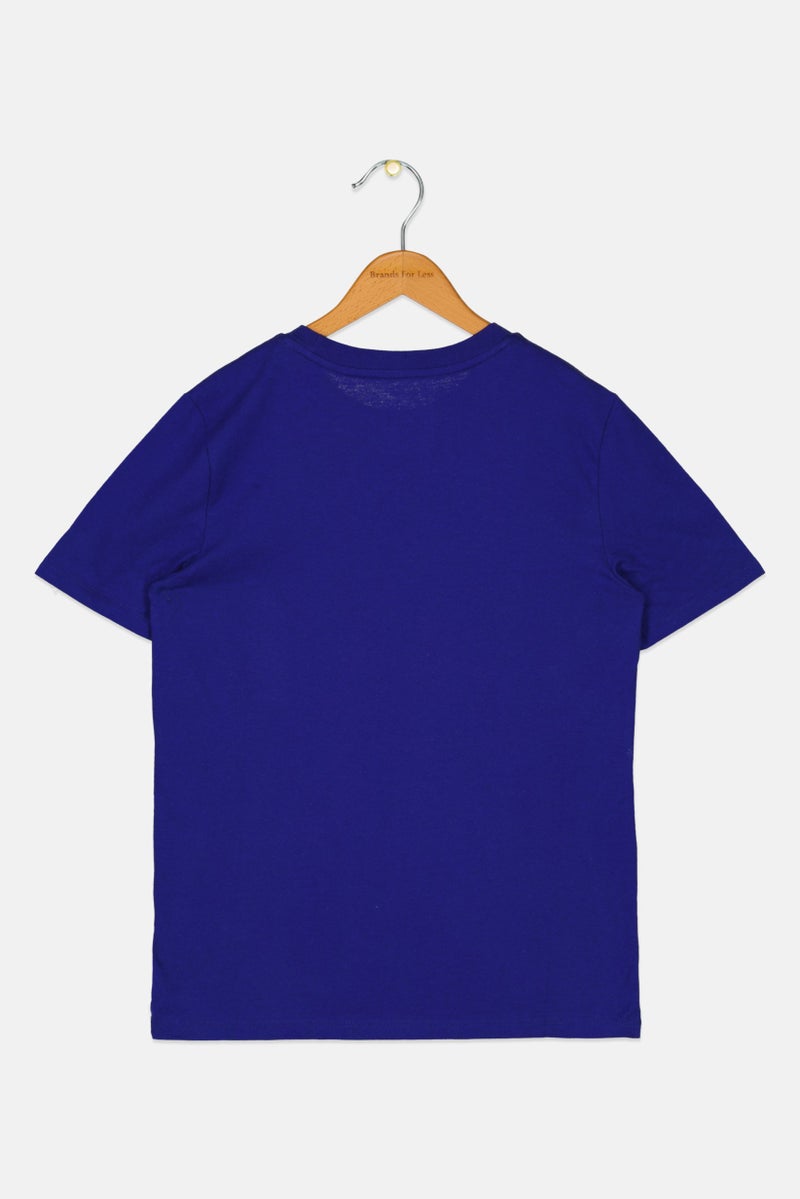 GAP Kids Boy Graphic Print Short Sleeves T-Shirt, Dark Blue - Image 2