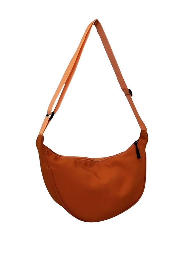 Generic Girls' Versatile Large-capacity Crossbody Bag, Student Nylon Material Messenger Bag Shoulder Bag Satchel Bag Sling Bag, Daily Commuting Carry Bag Side Bag for Teenagers/College Students/Women/Ladies  - Image 1