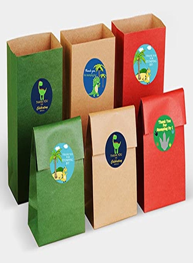 Top label Dinosaur Thank You for Stomping By Stickers 2 Inch Labels for Gifts Boxes Envelope Favor ,240 Pcs Per Pack - Image 4