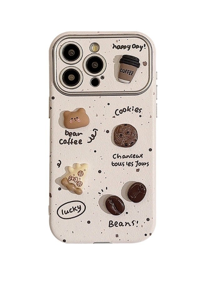 ShebSheb for iPhone 16 Pro Max Case Kawaii Cartoon Cute Design,Soft Slim TPU Shockproof Protective Bumper Adorable Phone Cases Cover - Image 2