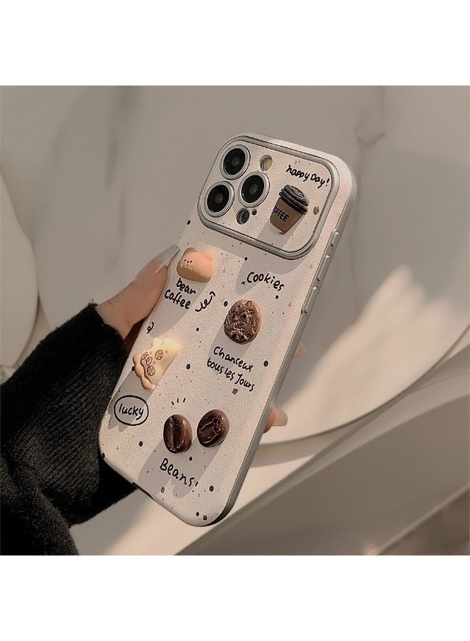 ShebSheb for iPhone 16 Pro Max Case Kawaii Cartoon Cute Design,Soft Slim TPU Shockproof Protective Bumper Adorable Phone Cases Cover - Image 4