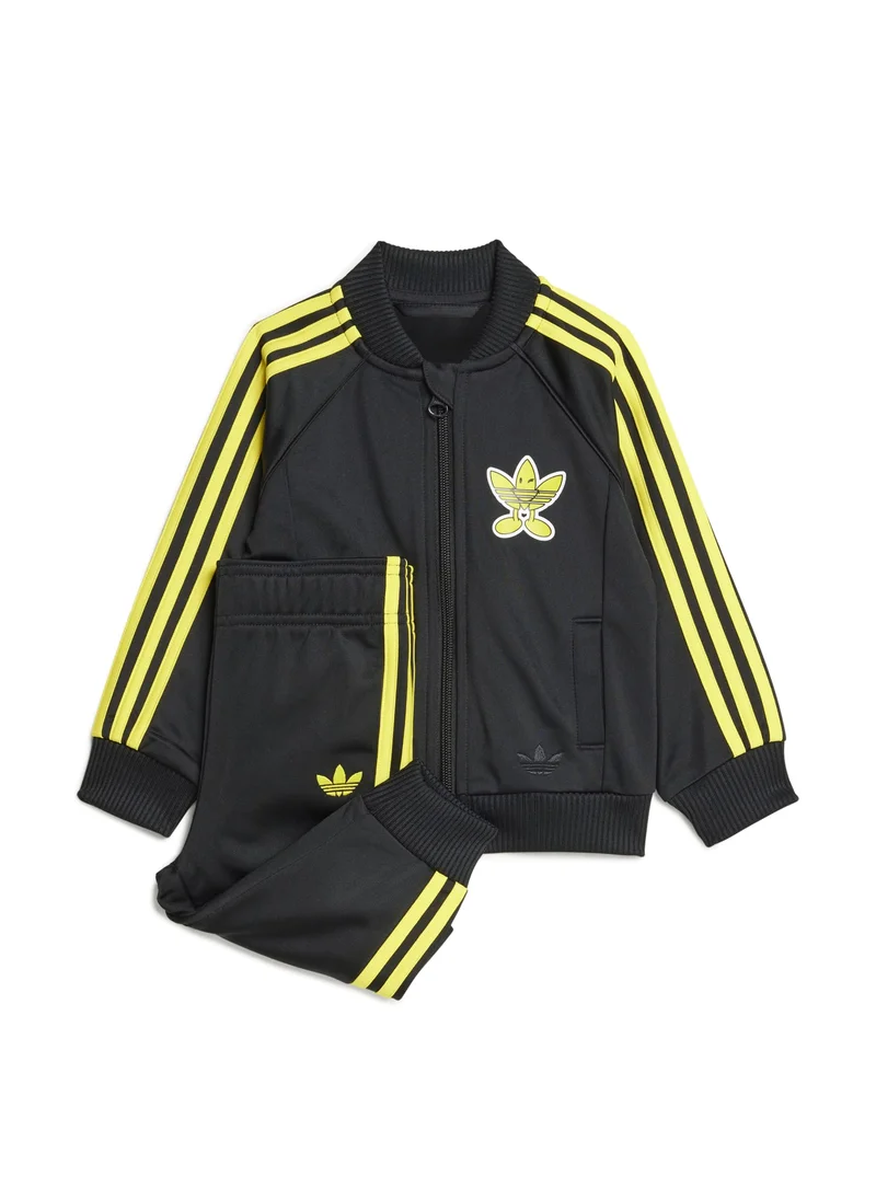 اديداس adidas SST TRACKSUIT Black Originals Kids SUITS