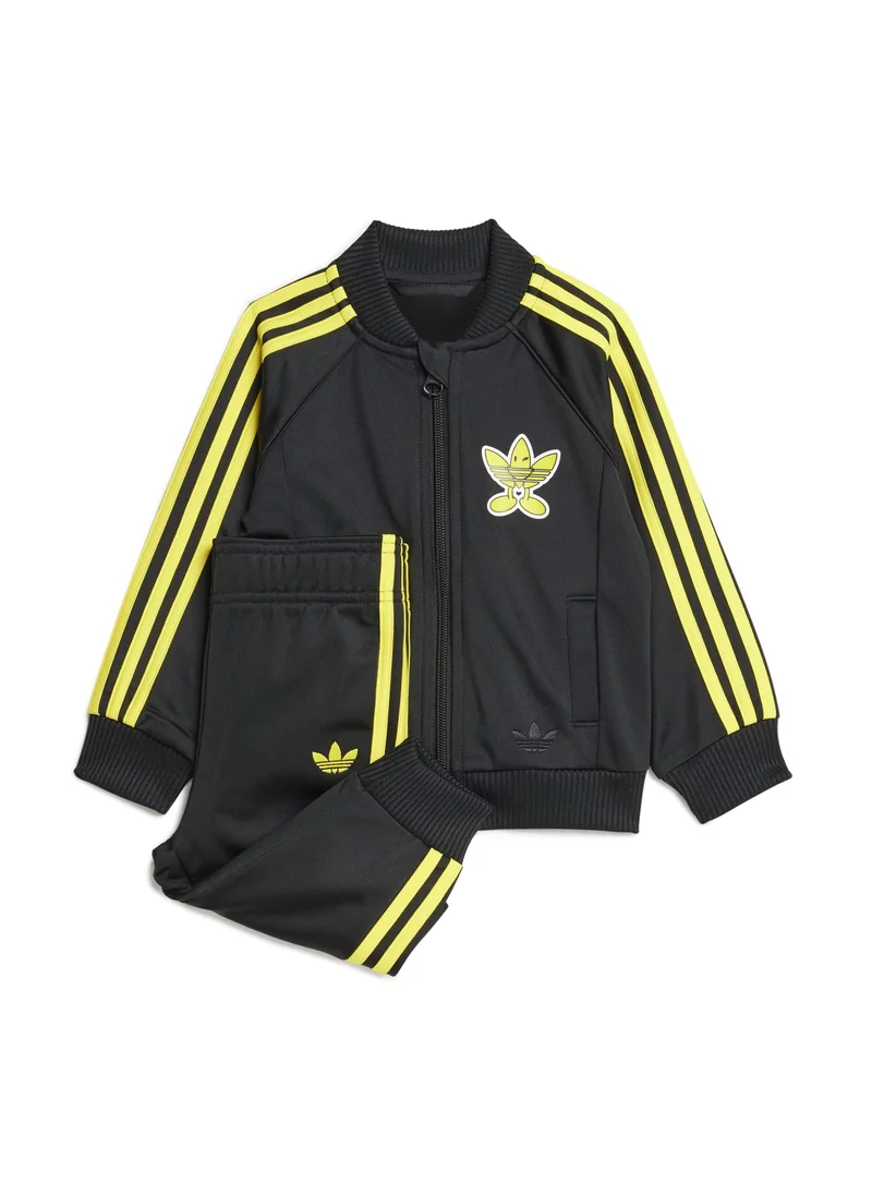 اديداس adidas SST TRACKSUIT Black Originals Kids SUITS