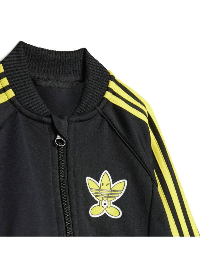 adidas أديداس سوت رياضي أسود للأطفال من أوريجينالز