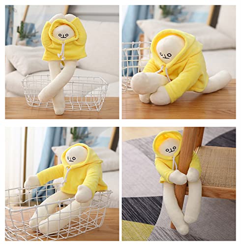NatureMan 14 Inch Banana Doll Man Plush Banana Pillow Toy with Magnet for Boys Girls Birthday Gifts - Image 5