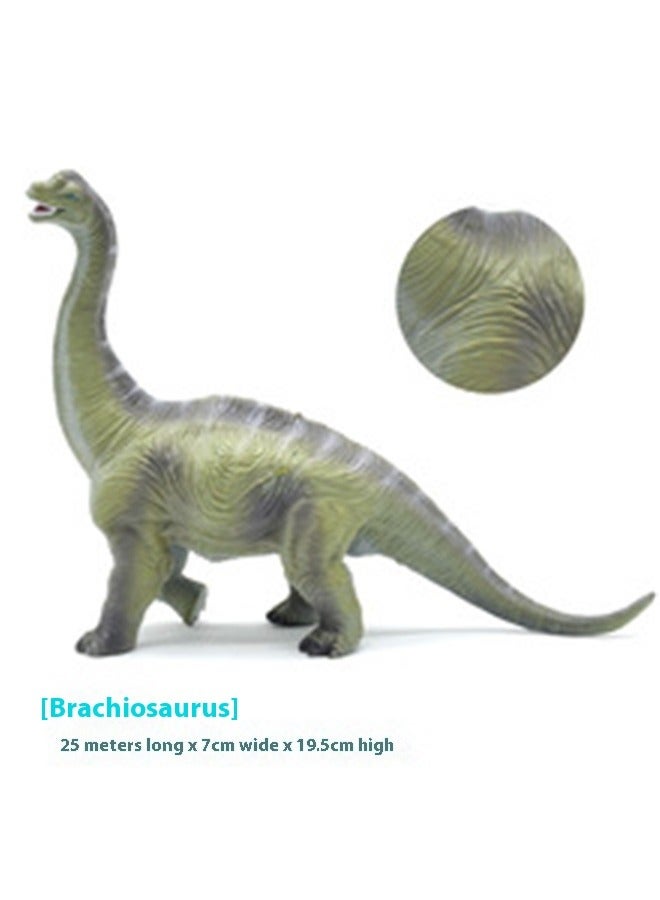 Realistic Dinosaur Figure Model Toy，Rhode Island Novelty Large Soft Touch Brachiosaurus  - Image 4