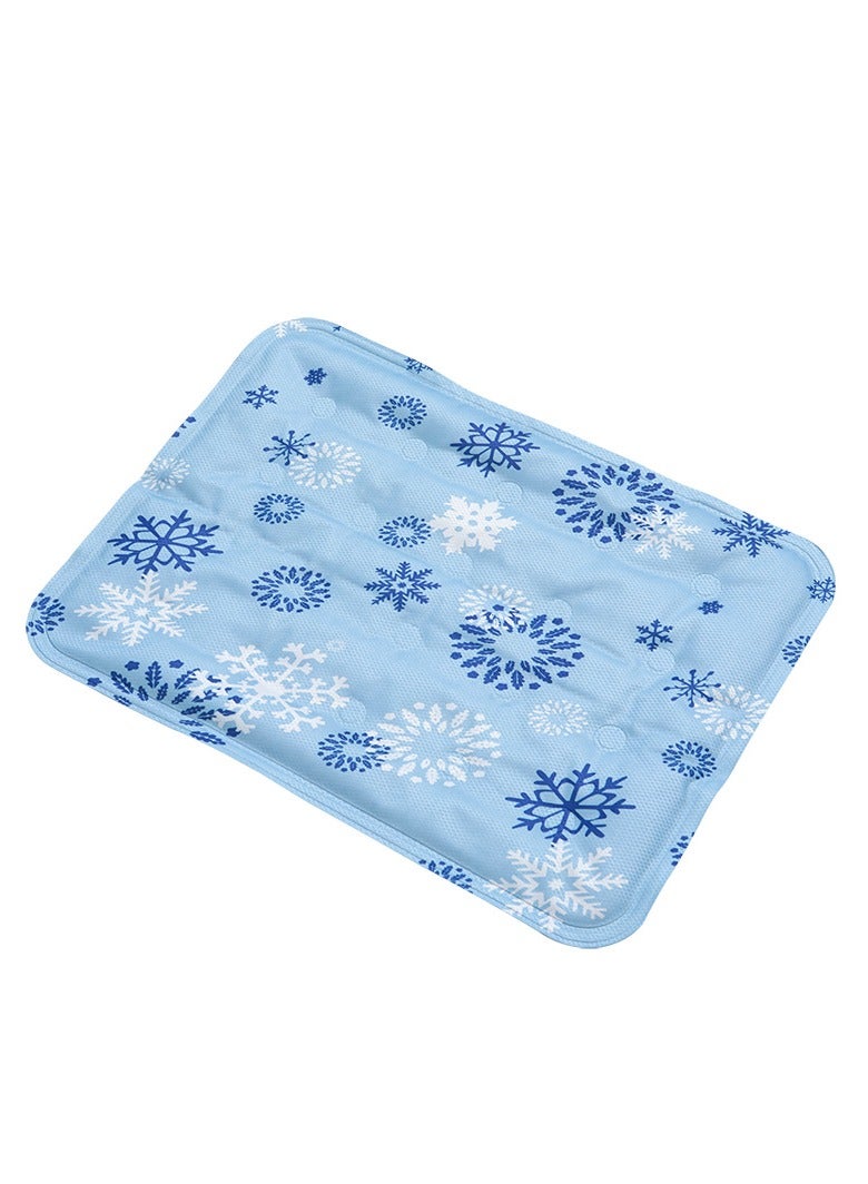 عام وسادة تبريد حيوانات أليفة، وسادة ثلجية للحيوانات الأليفة، مناسبة للأقفاص، تحافظ على انتعاش الحيوانات الأليفة في الصيف الحار، مناسبة للاستخدام في الأقفاص والأرائك والأسرة والأرضية ومقاعد السيارة 50*150 - Image 1