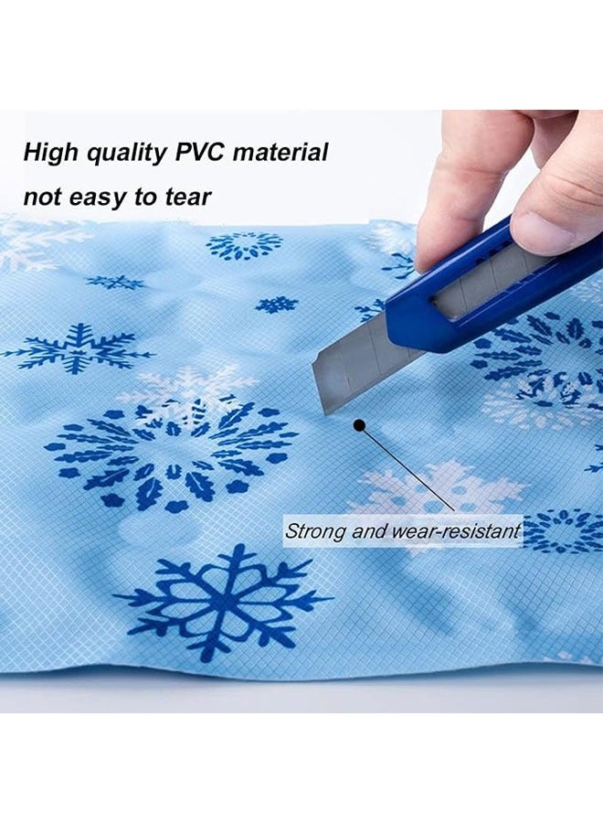 عام وسادة تبريد حيوانات أليفة، وسادة ثلجية للحيوانات الأليفة، مناسبة للأقفاص، تحافظ على انتعاش الحيوانات الأليفة في الصيف الحار، مناسبة للاستخدام في الأقفاص والأرائك والأسرة والأرضية ومقاعد السيارة 50*150 - Image 4