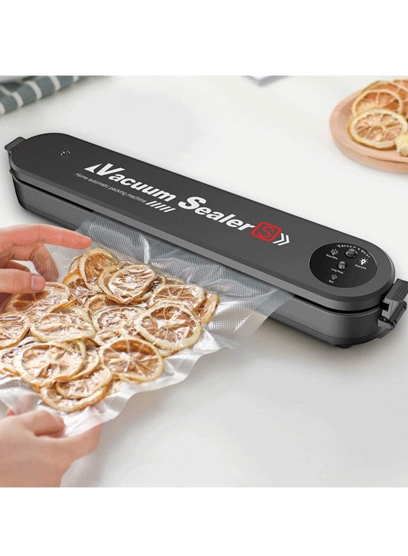 ELTRAZONE Vacuum Sealer machine, Compact Automatic Air Sealing System Preservation,Automatic Food Sealing Machine Vacuum Air Sealing System for Food Storage and Food Preservation - Image 2