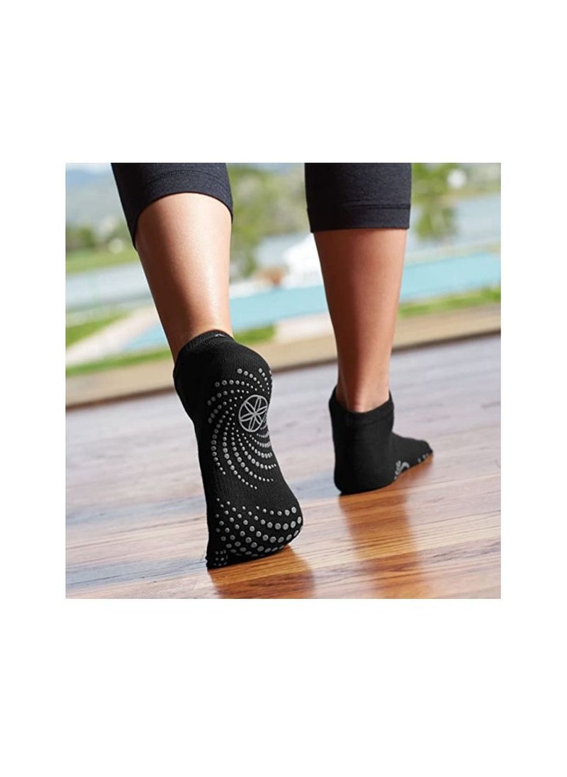 Generic - 3 pairs Strap Non slip Yoga Socks for Women Yoga Special Sports Socks Non Slip Grip Socks with Cushion for Yoga Pilates Barre Home and Hospital - Image 1
