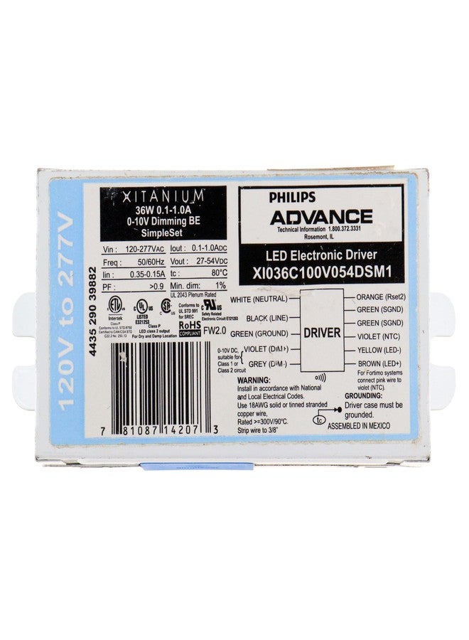 advance XI036C100V054DSM1 - Image 1