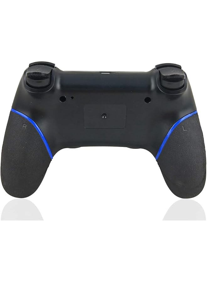 Wireless Controller Gamepad For Ps4/Ps4 Slim/Ps4 Pro/Pc With Usb Charge Cable With Dual Vibration Clickable Touchpad Audio Function Light Bar And Anti Slip (Black Green) - Image 3