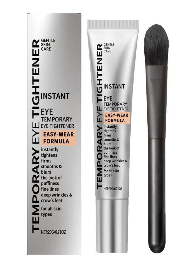 XFXS Instant Eye Tightener,temporary Eye Tightening & Lifting Cream With Brus For Dark Circles & Puffiness, Firming Formula Daily Wrinkle Puffiness Moisturizing Gentle For All Skin Types, 0.7oz - Image 1