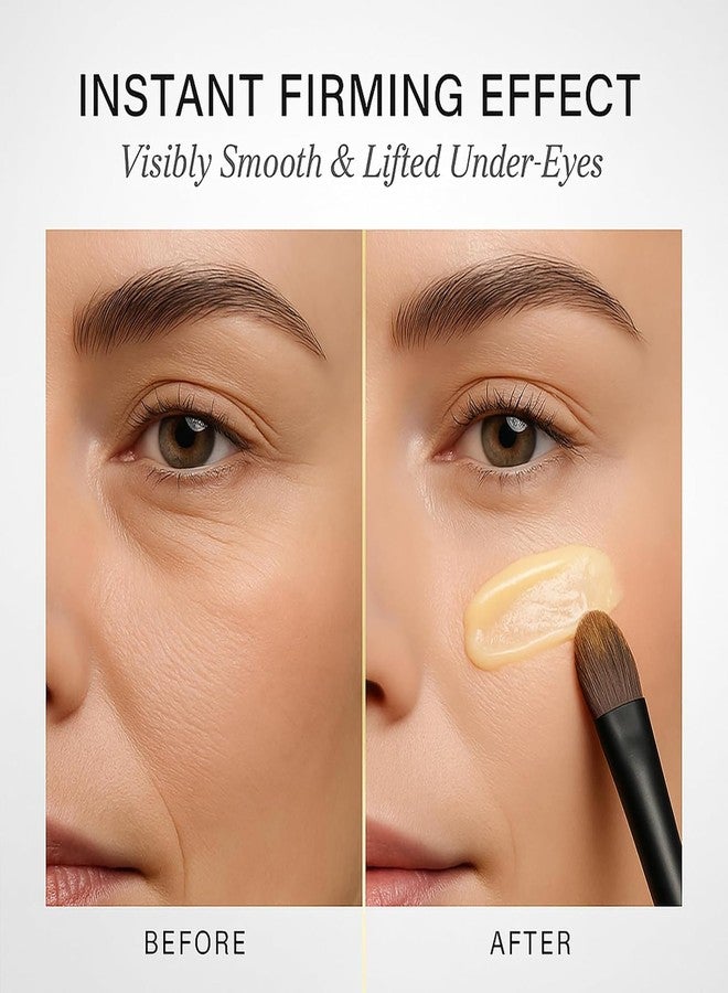 XFXS Instant Eye Tightener,temporary Eye Tightening & Lifting Cream With Brus For Dark Circles & Puffiness, Firming Formula Daily Wrinkle Puffiness Moisturizing Gentle For All Skin Types, 0.7oz - Image 3