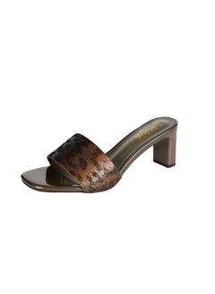 Michelle Morgan 092-2675 Michelle Morgan Ladies Block Heel 113RC283 Bronze  - Image 2