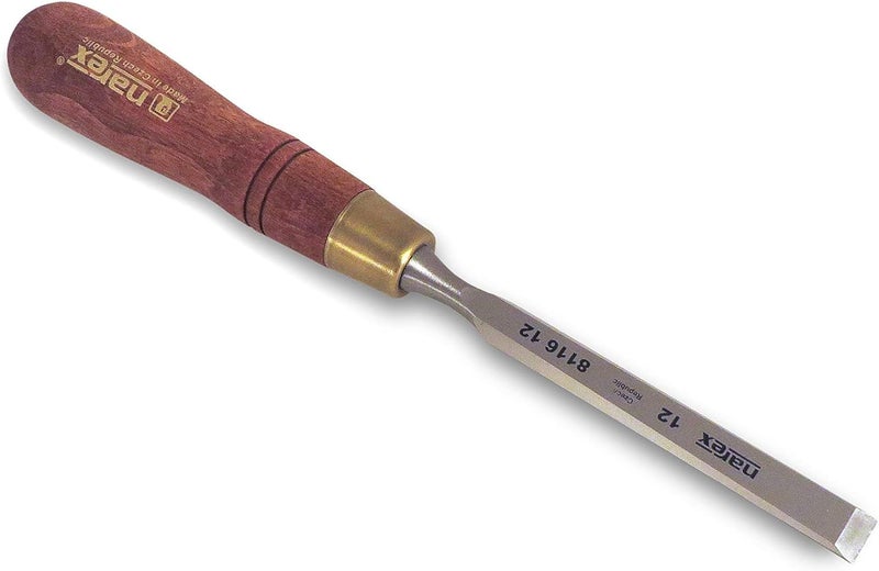 Czech Steel Premium Woodworking Cabinetmakers Chisel with European Hornbeam Handle Sizes from 6 mm to 50 mm 811303-811350 (12 mm - 1/2")