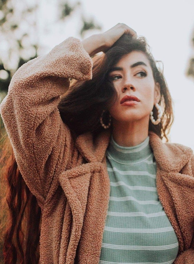 BVGA Pearl Hoop Earrings for Women Lightweight Faux Pearl Beaded Earrings Open Hoop Dangle Earrings Bridal Gifts (pure pearls hoop style) - Image 5