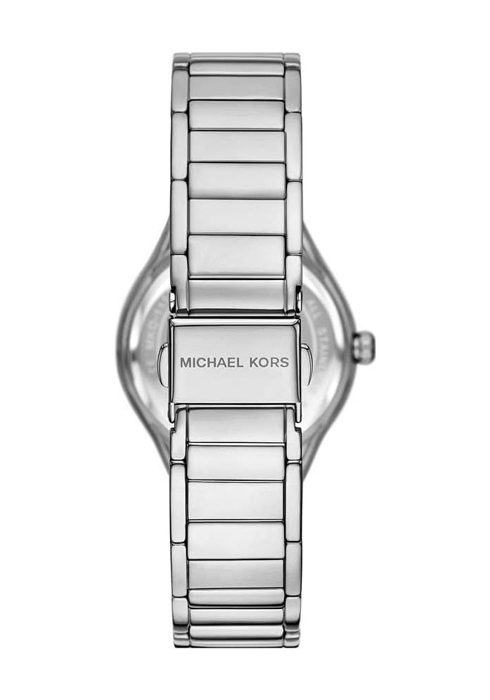 مايكل كورس Women Michael Kors MK4943 Mini Sylvia Pave Stainless Steel Watch for Women, 33 mm Case Size, Silver - Image 2