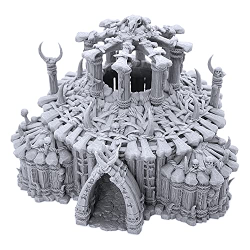 EnderToys The Witch Temple by Printable Scenery 3D Printed Tabletop RPG Scenery and Wargame Terrain 28mm Miniatures - Image 1