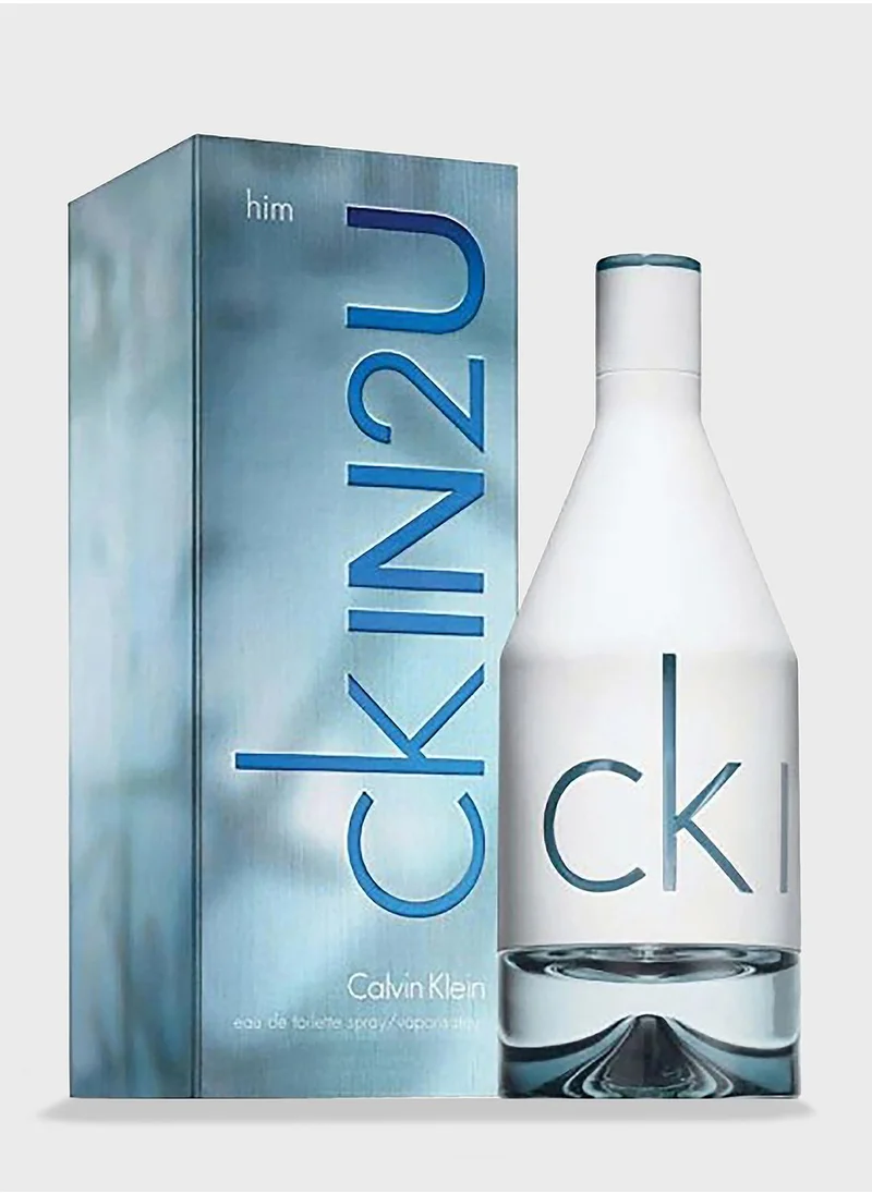 CALVIN KLEIN Ck In2U Eau De Toilette 100ml