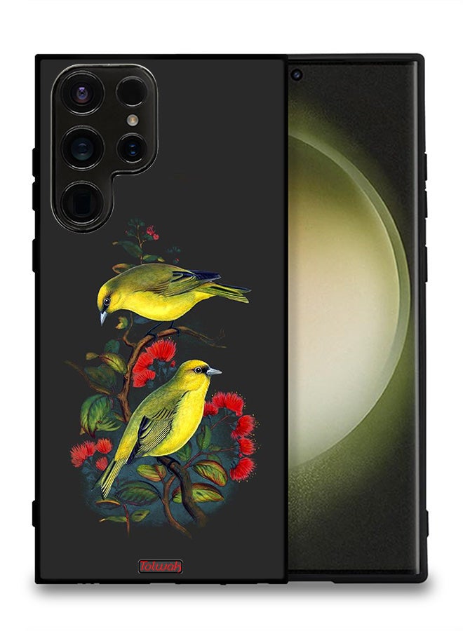 Tolwak Samsung Galaxy S23 Ultra 5G Protective Case Cover Birds - Image 2