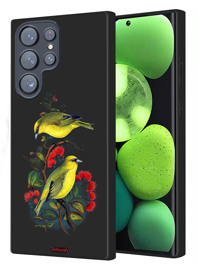 Tolwak Samsung Galaxy S23 Ultra 5G Protective Case Cover Birds - Image 1