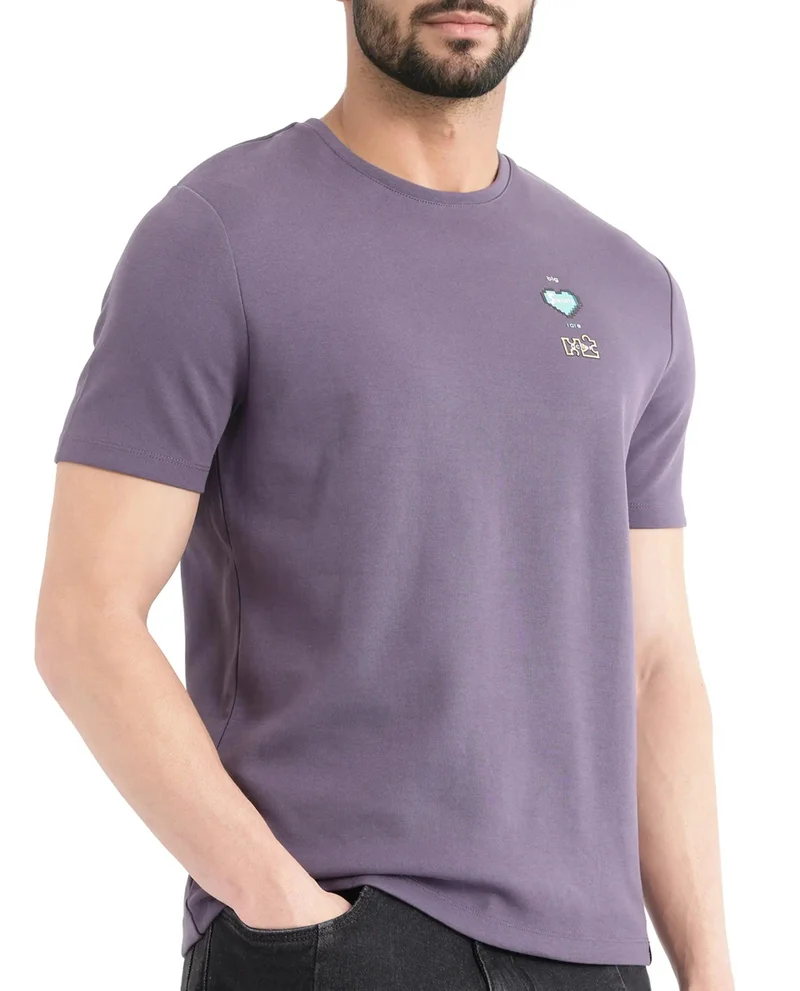 Rare Rabbit Men's Graphic Print T-Shirt