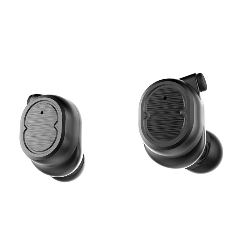 TWS-8 Wireless In-Ear Earbuds With Charging Case Black - Image 5