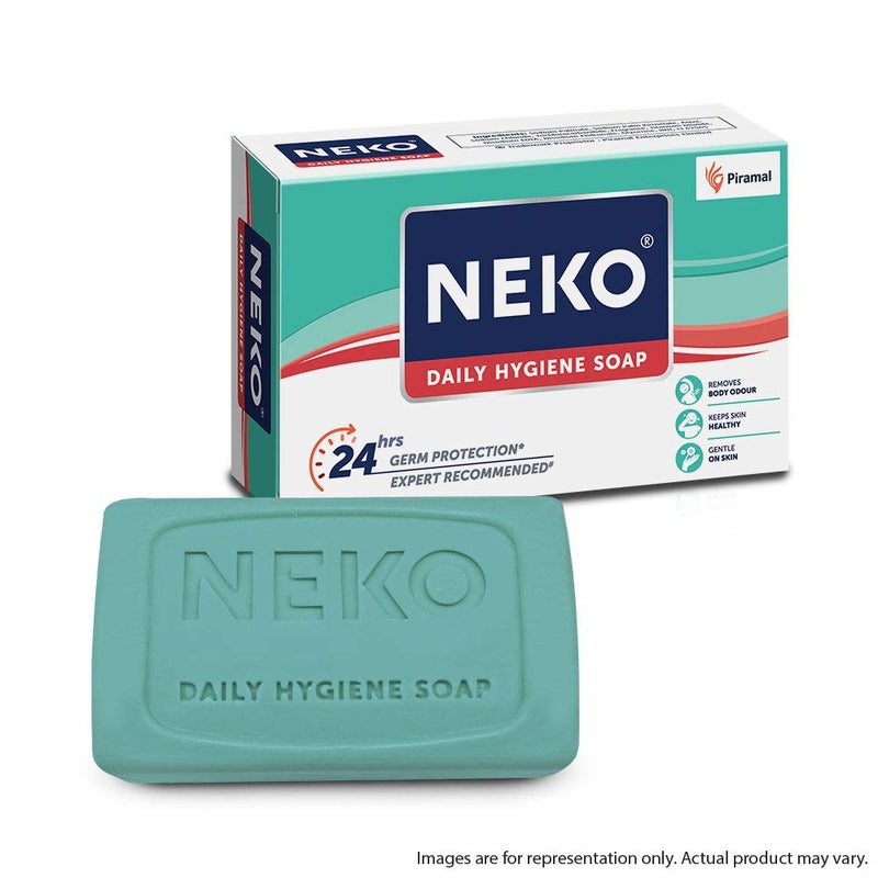 Neko Daily Hygiene Soap 24 hours Germ Protection 100g Pack of 4 - Image 3