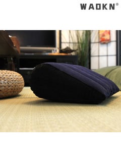 WAOKN Inflatable Wedge Pillow,Positions Pillow, Inflatable Pillow, Portable Cushion, Body Pillow Lightweight for Sleeping, Leg Elevation, Use in Bed, Sofa, Chair,Travel, Camping, Fast Inflating Deflation  - Image 3