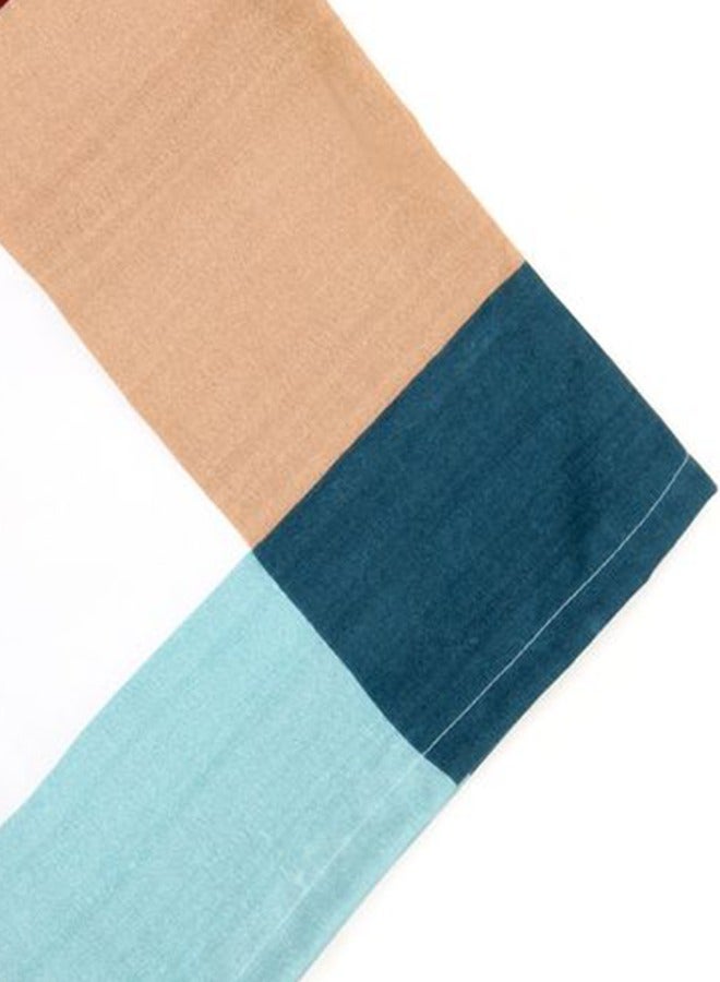 snooze Long Pillowcase, 40*120 cm,  brown caro design  - Image 2