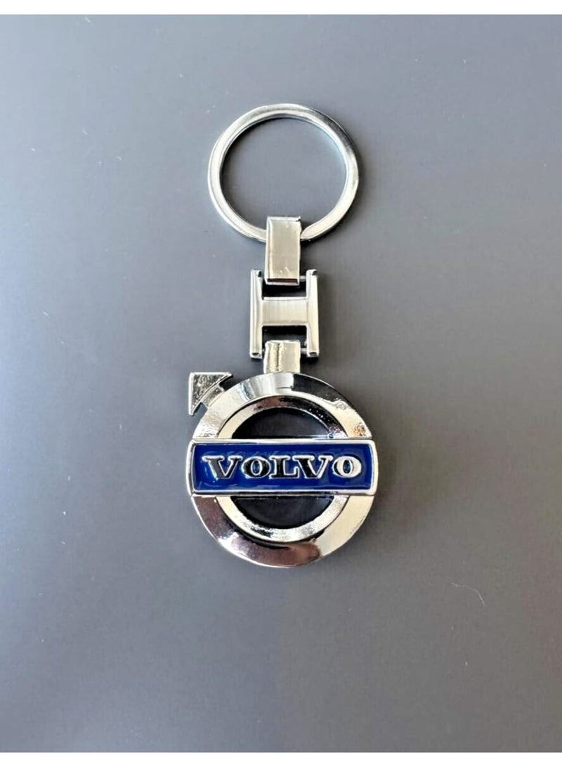 Volvo metal keychain