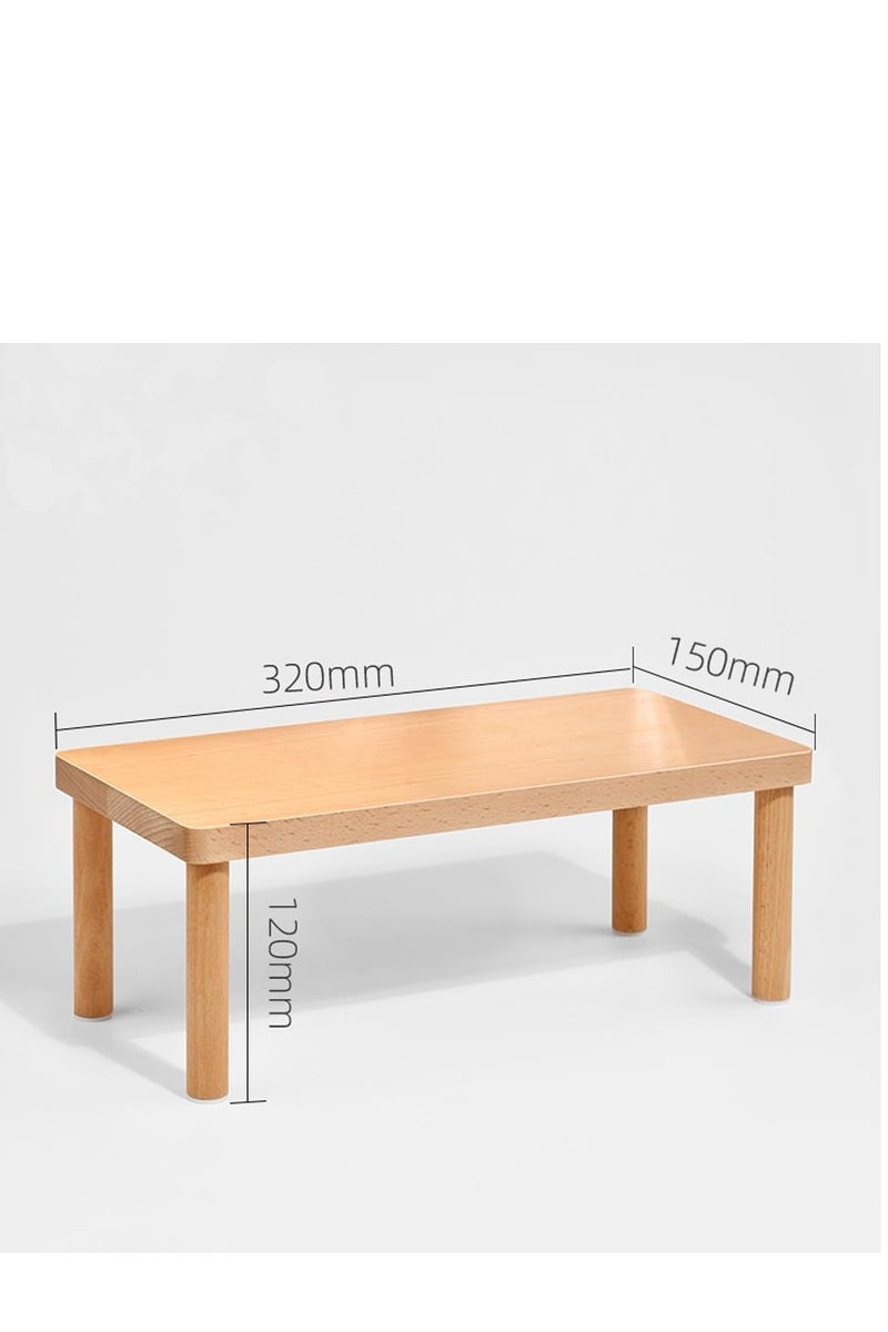 Eckek   Wood Display Risers, Organizer Stand, Riser Stand for Figures, Cupcake, Perfume and More - Image 2