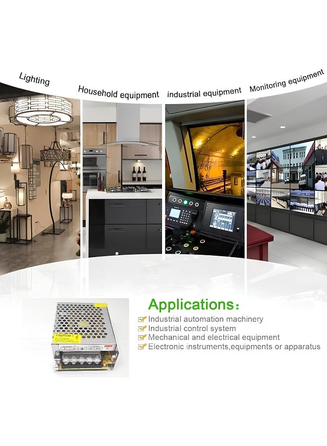 melfi Power Supply Ac/Dc Led Driver Reliable Power Supply For Led Lighting Systems Perfect For Commercial Residential And Industrial Applications 5V 2A - Image 5