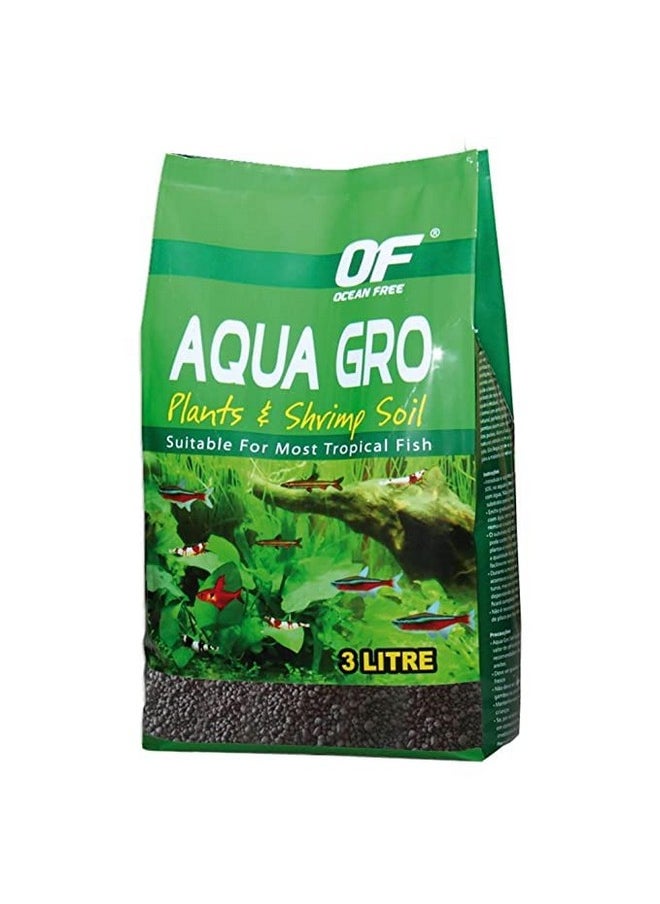 VAYINATO Ocean Free Aqua Grow Plant & Shrimp Soil | 3L  - Image 1