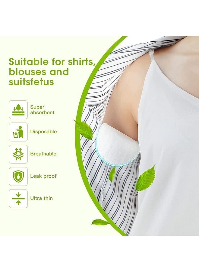 30 Pcs Disposable Underarm Sweat Pads Set, Premium Thin and Light Breathable Non Woven Fabricmaterial Antiperspirant Pads, Fight Hyperhidrosis Underarm Guards Pads for Men and Women(Skin Color) - Image 3