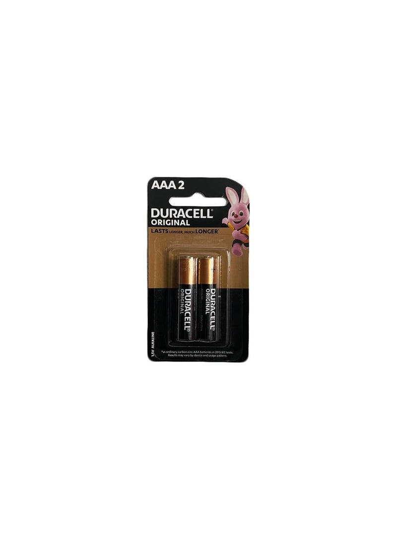 Duracell AAA Original Alkaline 2 Piece Battery - Image 2