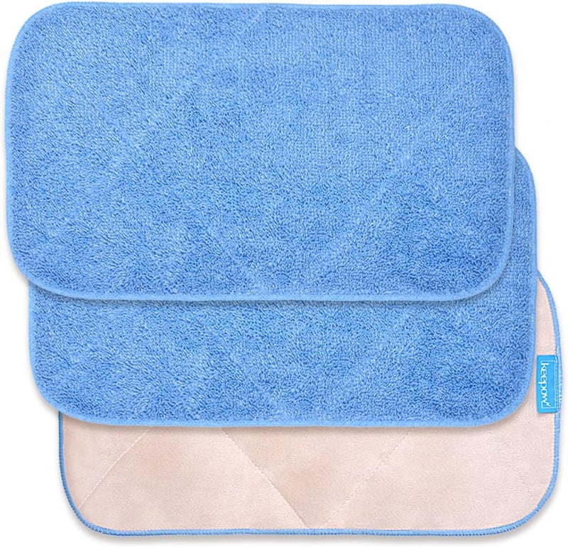 KEEPOW Microfiber Cleaning Cloth Compatible with MR.SIGA Professional Microfiber Mop for Hardwood, Wet & Dry Mopping Pads for Floor Cleaning, Pack of 3 - Image 1