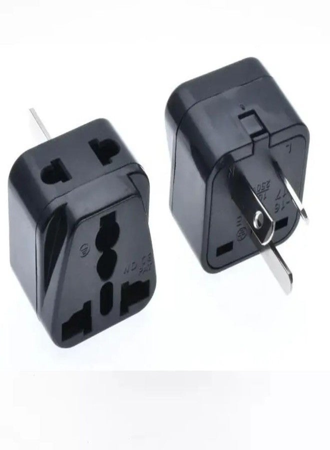 Adaptro Type I Adapter for Australia - Universal Travel Plug Converter - India to Australia, China, New Zealand, Fiji - 2 in 1 - for Mobile Phones, Laptops, Camera - 10A 250V - Black, 1 Adapter - Image 5