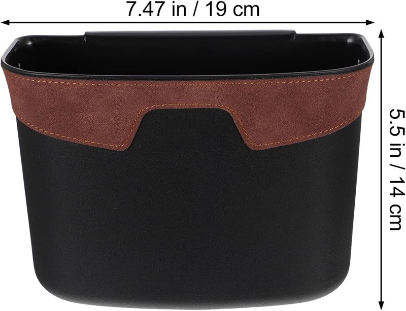 FAVOMOTO Car Hanging Trash Can Water Resistant Garbage Can Organizer Back Seat Accessories () - Image 2
