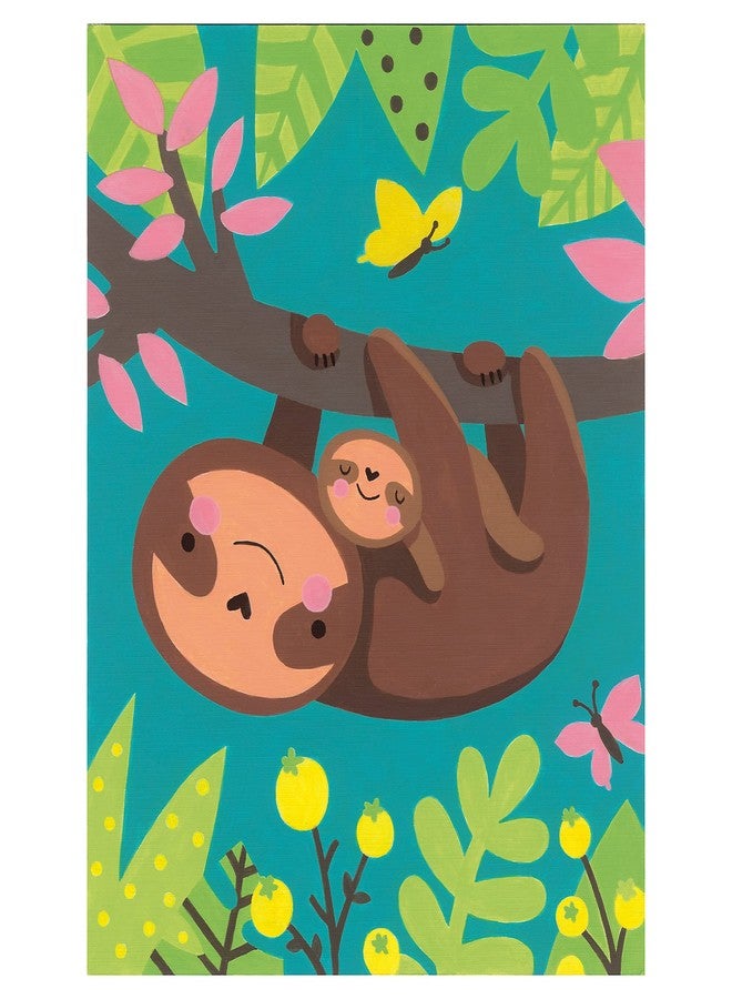 Dimensions Paintworks Paint by Number 8x10 Sloth & Baby - Image 4