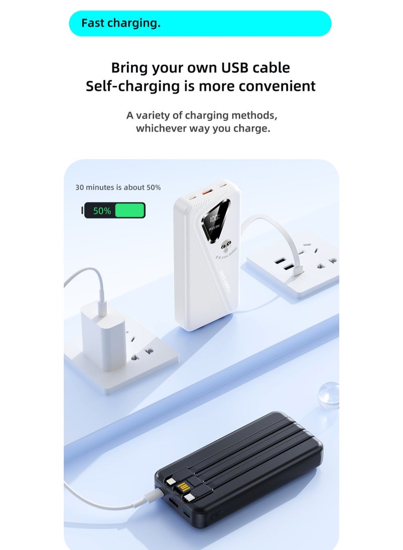 ET mobile 20000 Portable Power Bank (White) - Image 4