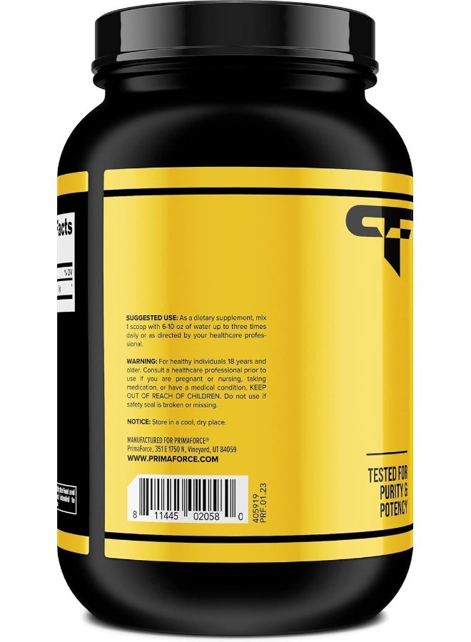 Primaforce مسحوق L-Leucine النقي 1 كجم (2.2 رطل) - خالي من الكائنات المعدلة وراثيًا، خالي من الجلوتين، 200 حصة - Image 3