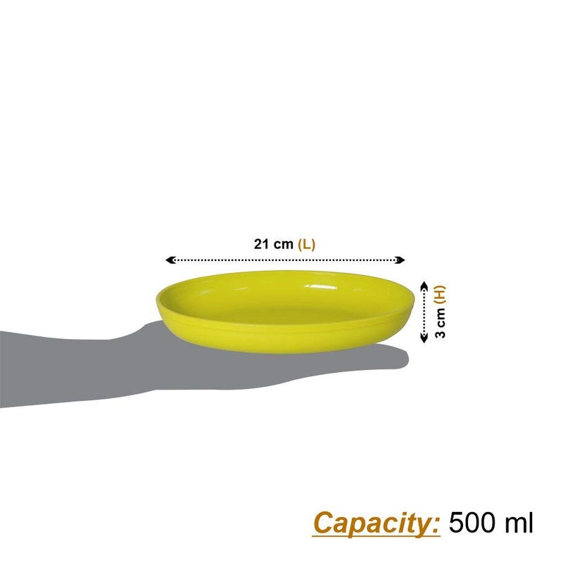 Wonder Homeware Prime Sigma Snacker Mixing Bowl, 500 ml Set of 4, Multicolor, - Image 2