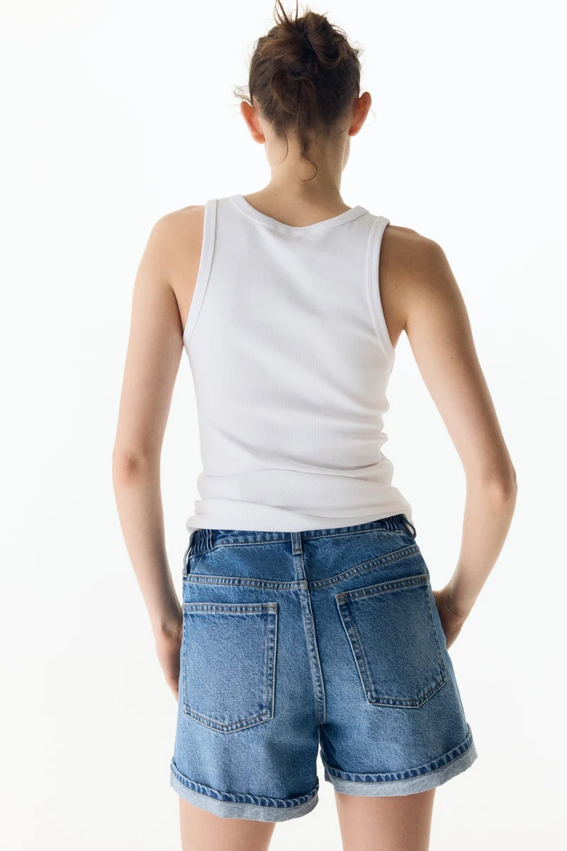 H&M  MAMA Denim shorts for Women | Best Price UAE