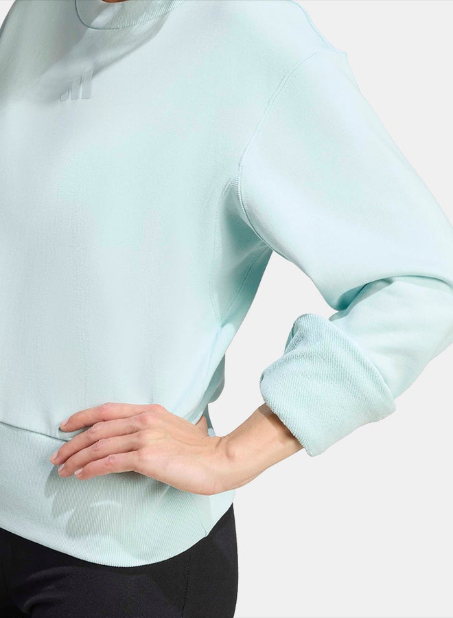 Adidas ALL SZN French Terry Regular Sweatshirt - Image 5
